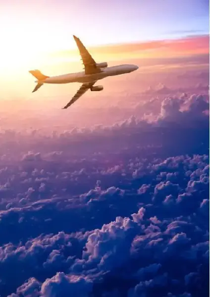 عکس هواپیمای درحال پرواز