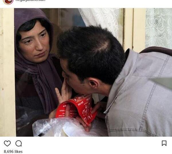 عکس شهاب حسینی در حوض نقاشی