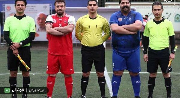 عکس فوتبال هنرمندان