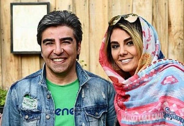 عکس خشایار راد و همسرش