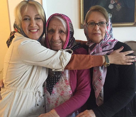 عکس مادر پانته آ بهرام