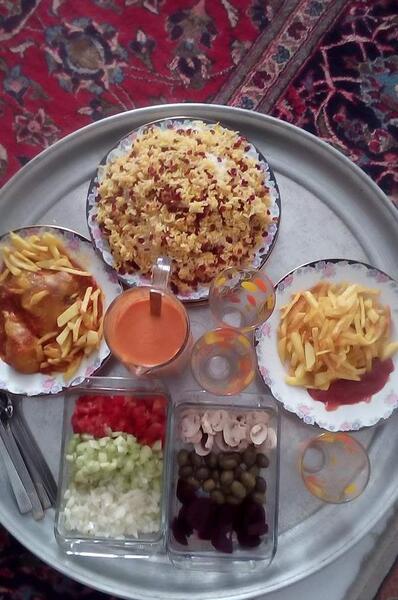 عکس شام نی نی سایت