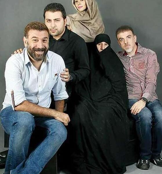 عکس بچه ی علی انصاریان