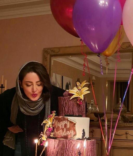 عکس جشن تولد شیلا خداداد