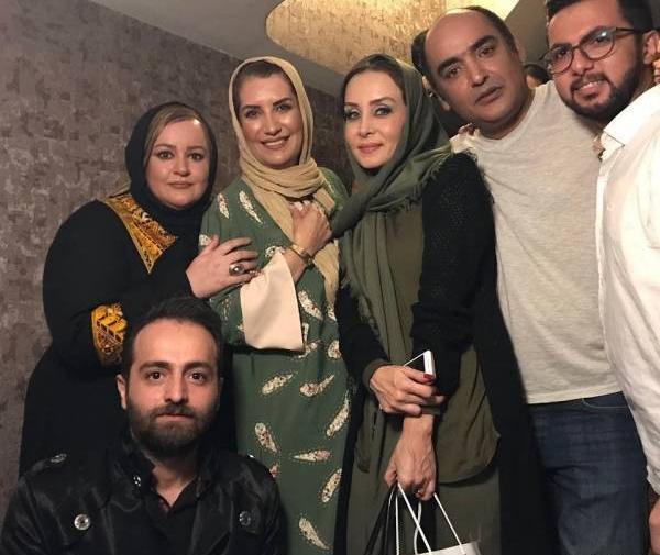 عکس حدیث فولادوند و خانواده اش