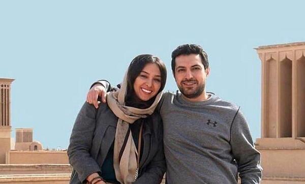 عکس افسانه پاکرو و همسرش اشکان خطیبی
