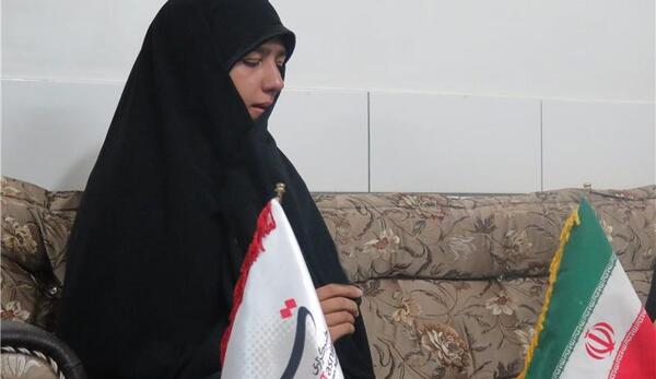 عکس پروفایل همسر شهید