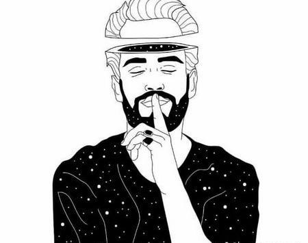 عکس نقاشی پسرانه برای پروفایل