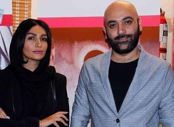 عکس مینا شمس همسر مهدی کوشکی