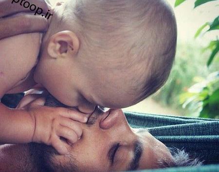 عکس پروفایل پسر پدری
