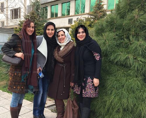 عکس فاطمه گودرزی در خارج