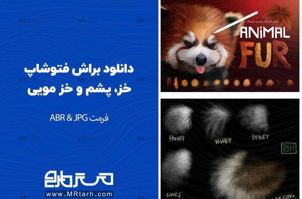 عکس فتوشاپ خز