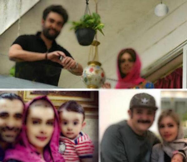 عکس رامبد جوان با پسرش