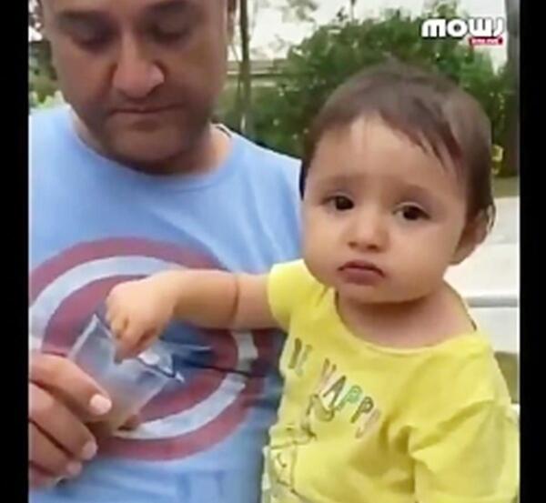 عکس رامبد جوان با پسرش