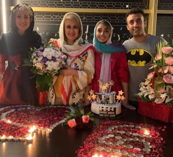 عکس تولد فاطمه گودرزی