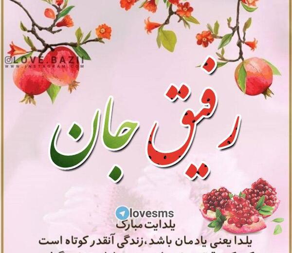 عکس پروفایل یلدا رفیق