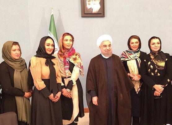 عکس الهام حمیدی در دورهمی