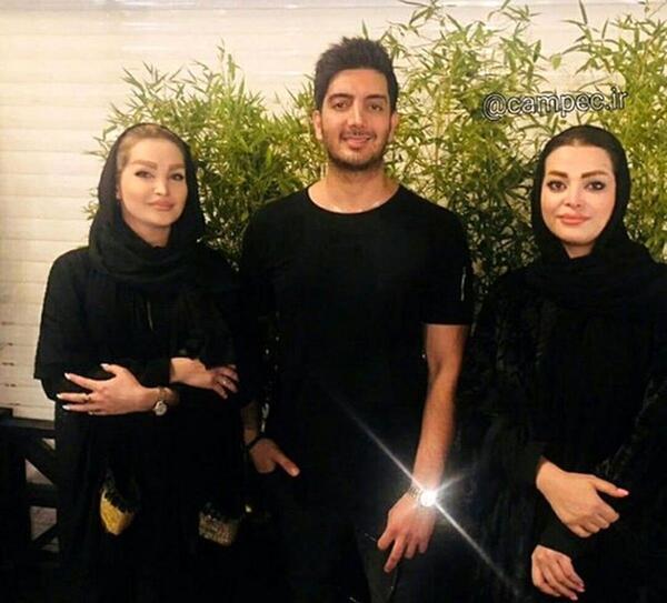 عکس فرزاد فرزین با سیگار