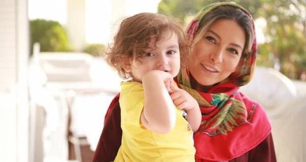 عکس کودکی فریبا نادری