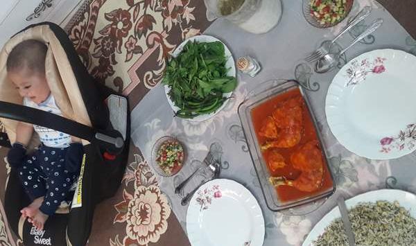 عکس ناهار نی نی سایت