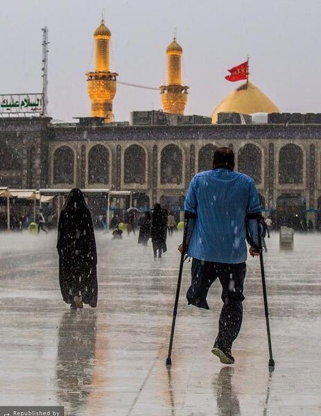 عکس نوشته شب جمعه و زیارت امام حسین