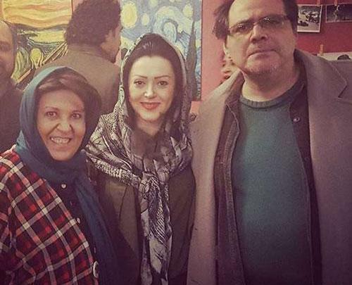 عکس سید مهرداد ضیایی و همسرش
