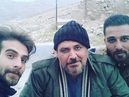 عکس سید مهرداد ضیایی و همسرش