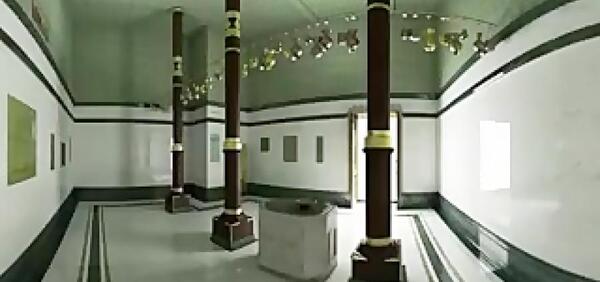 عکس از داخل خانه خدا