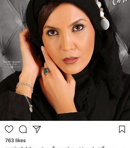 عکس آتلیه ای سامیه لک