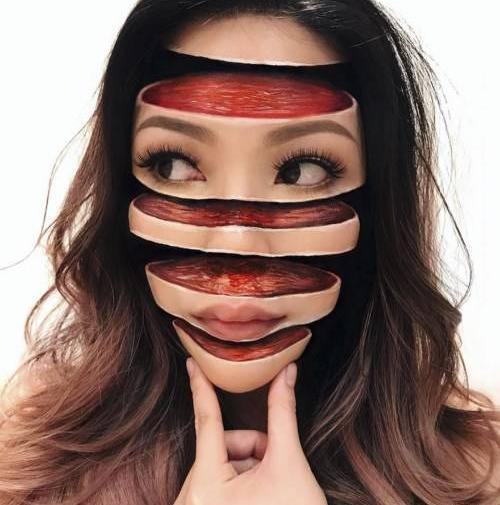 عکس وحشتناک آرایشی