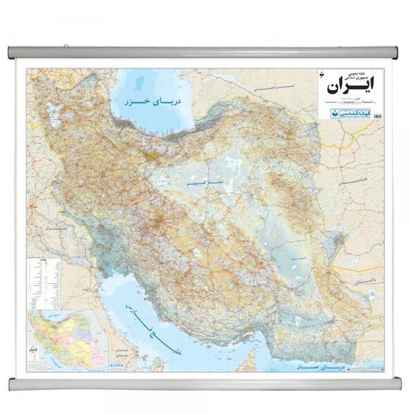 عکس نقشه راههای ایران