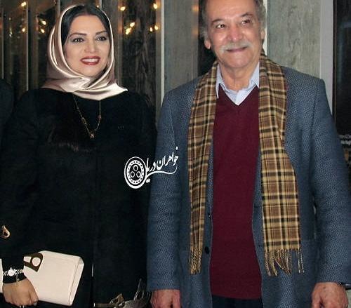 عکس سیامک اطلسی باهمسرش