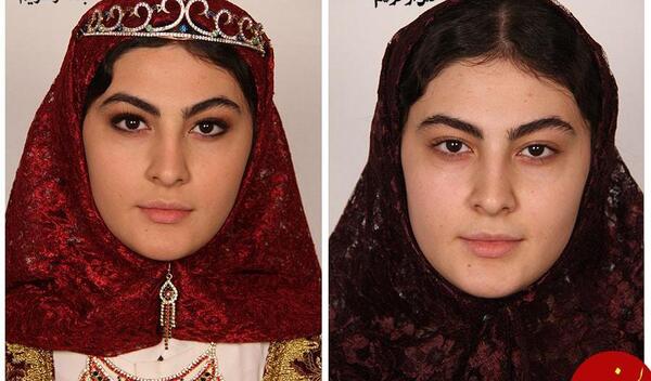 عکس های غزل شاکری در بانوی عمارت