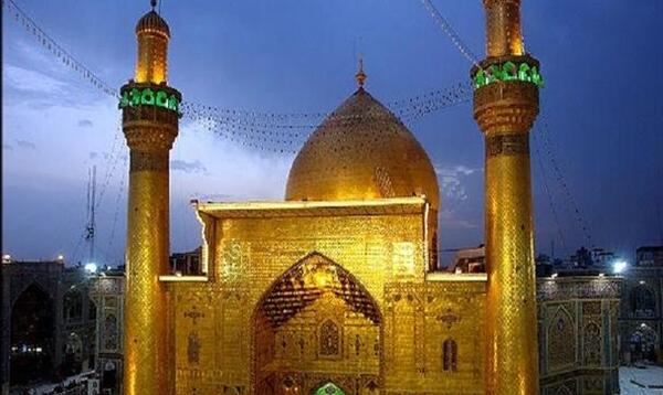 عکس حرم علی ع
