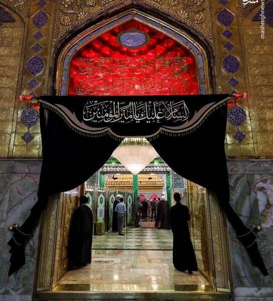 عکس حرم علی ع