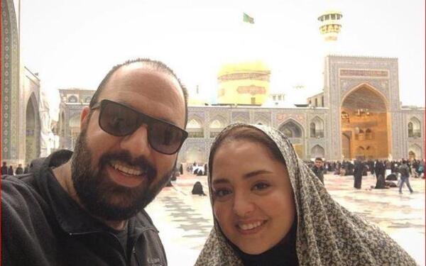 عکس عروسی علی اوجی و نرگس محمدی