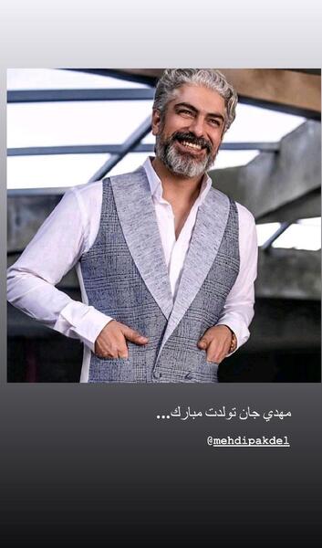 عکس حامد کمیلی با ریش