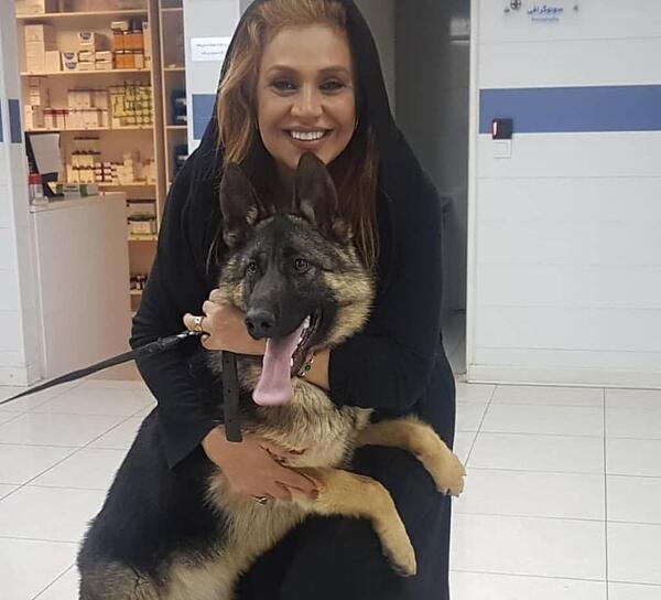 عکس حیوان خانگی امین حیایی