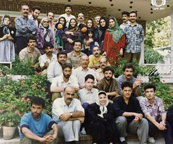 عکس ایرج طهماسب و همسر و دخترش