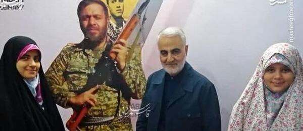 عکس حاج قاسم سلیمانی وقتی شهید شد