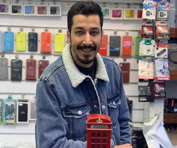 عکس تولد بهرام افشاری
