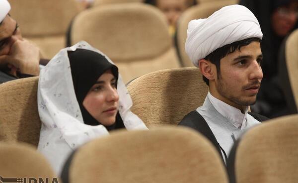 عکس عروسی طلبه ها