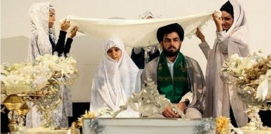 عکس عروسی طلبه ها