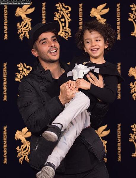 عکس ساعد سهیلی و فرزندش