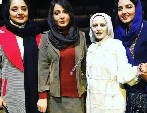 عکس الناز حبیبی با گریم