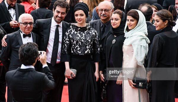 عکس ترانه علیدوستی جشنواره کن