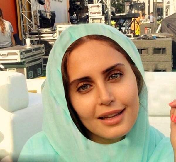 عکس شبنم قلی خانی بدون ارایش