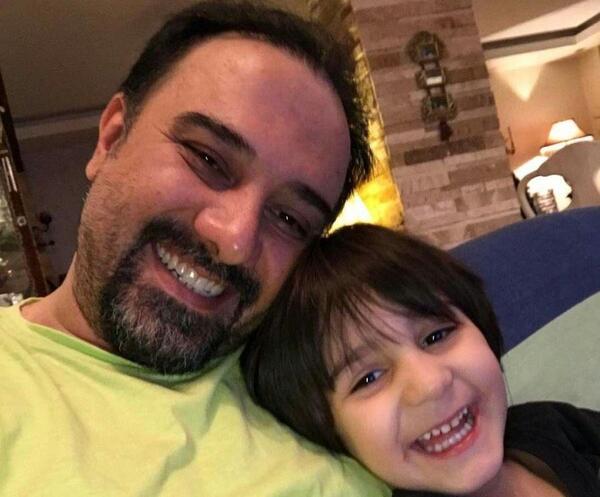 عکس جدید پسر برزو ارجمند