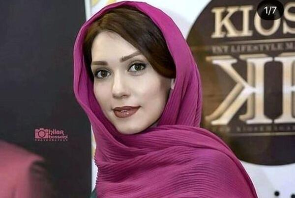 عکس با حجاب شهرزاد کمال زاده