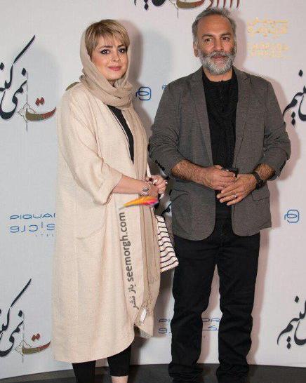 عکس بیوگرافی حمیدرضا پگاه همسرش